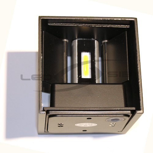 уличный настенный светильник ls box 2.0 led dim двухсторонний черный корпус 2*7w ip65 Уличный настенный светильник LS BOX 2.0 LED DIM двухсторонний черный корпус 2*7W IP65