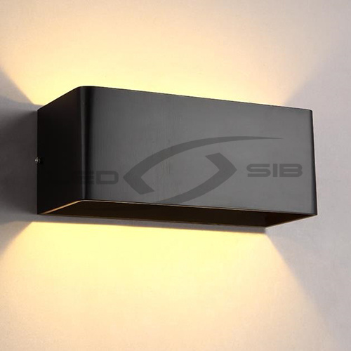 архитектурный накладной светильник ls двухсторонний 6w 85-285v d250*h100 (черный корпус) Архитектурный накладной светильник LS двухсторонний 6W 85-285V D250*H100 (черный корпус)