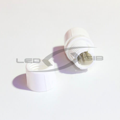 Коннектор LS I-образный с иголкой для дюралайта круглого 3 жилы 13мм