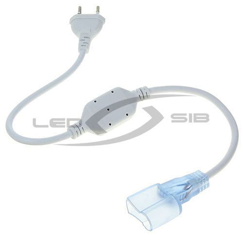 Сетевой шнур на 220V LS для неона с иглой 14*26мм IP67