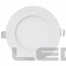 Панель сд круглая RLP-eco  6W 230V 420Lm 120/100мм 4000К IP40 