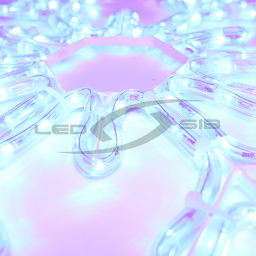 cнежинка led ls на металлическом каркасе, 38 см, без контроллера 220v Cнежинка LED LS на металлическом каркасе, 38 см, без контроллера 220V