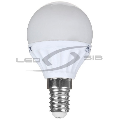 Лампа светодиодная LS шар матовый Е14 5W