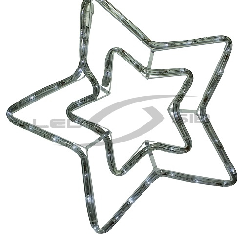 звезда ls из дюралайта 38 см, без контроллера Звезда LS из дюралайта 38 см, без контроллера