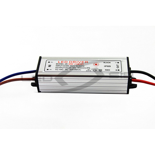 Блок питания LS влагозащищенный для СД прожектора 30W IP66 AC65-265V DC20-36V 900mA