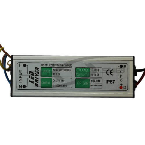Драйвер LS влагозащищенный  50W IP65 AC170-265V DC24-36V 1500mA