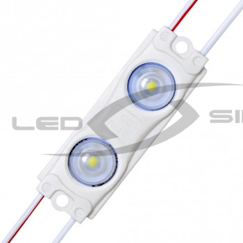 Светодиодный модуль LS А2 с линзой PREMIUM SMD 2835/2LED 50x16x6мм  (max 0.85W) 90LM IP65 160 ° 
