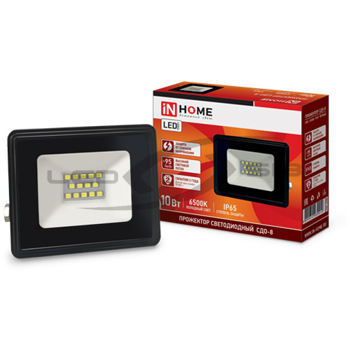 Прожектор сд СДО-08- 20Вт 230В 1900 Лм IP65 IN HOME