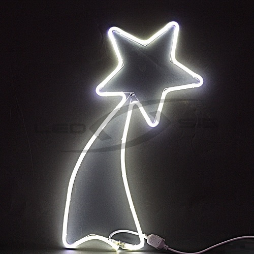 Светодиодная падающая звезда LS Neo-Flex длина 700 мм, ширина 280 мм