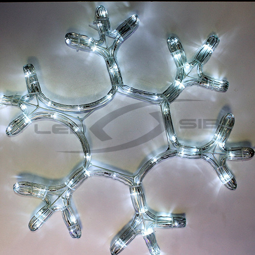 cнежинка led ls на металлическом каркасе, 38 см, без контроллера 220v Cнежинка LED LS на металлическом каркасе, 38 см, без контроллера 220V