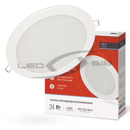 Панель сд RLP 24W 230V 1440Lm 300мм IP40 IN HOME