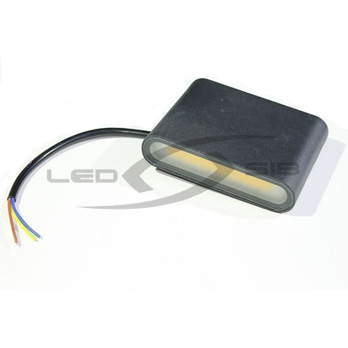 архитектурный светильник ls двухсторонний cob 2х6w 85-285v угол 60 градусов 160x90x55mm ip65 Архитектурный светильник LS двухсторонний COB 2х6W 85-285V угол 60 градусов 160x90x55mm IP65