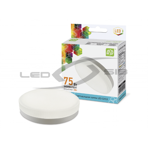 лампа сд led-gx53-standard  8.0w 230v 720lm Лампа сд LED-GX53-standard  8.0W 230V 720Lm