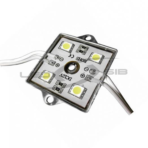 Светодиодный модуль LS STANDART SMD 5050/4LED 35х35х5мм max 1W 72Lm IP65 (металл. корп) 120°